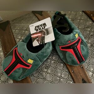 Star Wars Green and Red Loafers for Men